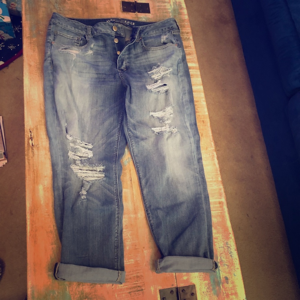 American Eagle Tomgirl style jeans size 16